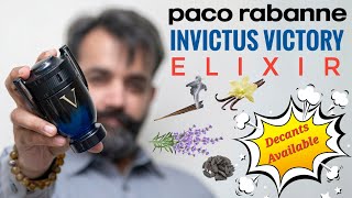 Paco Rabanne Invictus Victory Elixir Fragrance Review [upl. by Anirret]