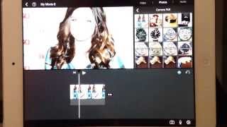 How To Cut Away to a Photo in iMovie for iOS and Kep the Audio Track Playing [upl. by Alimrahs]