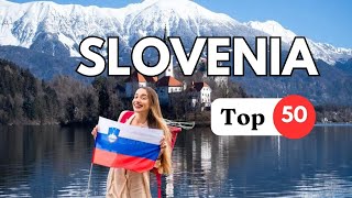 Top 50 Places You Can Visit in Slovenia  4K  Slovenia Travel Guide [upl. by Anirod29]