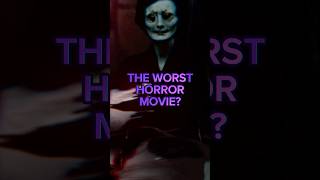 Rotten Tomatoes said THIS is the WORST horror movie ever horror news review viral shorts [upl. by Ahsiekahs]