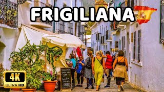 🇪🇦4K FRIGILIANA  Worlds Most Beautiful Villages  The Breathtaking White Village of Spain [upl. by Imeka]