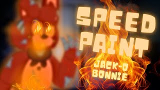 JackOBonnie  Fnaf speedpaint  Halloween 2024 [upl. by Garap748]