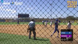 Angelo State Softball  WNMU Highlights and Reaction [upl. by Sender]