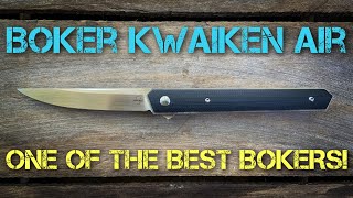 Boker Kwaiken Air One of the best Bokers  Full Review [upl. by Gal]