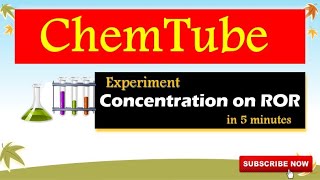 Chemistry SPM Experiment Effect of Concentration on the Rate of Reaction [upl. by Erbua]