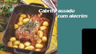 CABRITO ASSADO COM ALECRIM  RECEITAS [upl. by Leorsiy]