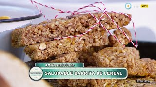 Barritas de cereal de frutos secos [upl. by Oznofla]