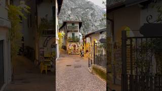 Walk in limone sul garda italy travelvlog trendingshorts shorts [upl. by Aerdnek541]