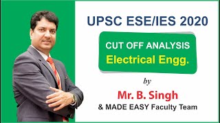 UPSC ESEIES Prelims2020 Electrical Engineering SolutionAnalysisExpected Cutoff MADE EASY Faculty [upl. by Assyle286]