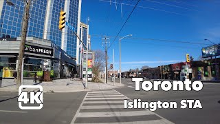 4K Toronto Etobicoke  Walking around Islington Station  169 [upl. by Hirza527]