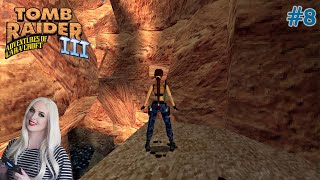 Lets Play Tomb Raider III Part 8 Desert Cliffs [upl. by Hardden]