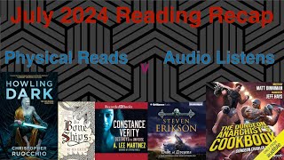 July 2024 Reading Recap [upl. by Guthrie]