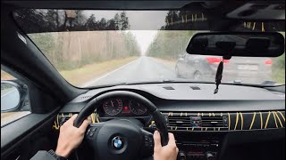 BMW e90 320d 130kw  POV drive [upl. by Zerk759]