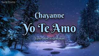 Yo Te Amo  Chayanne Lirik Lagu Terjemahan [upl. by Anilrahc]