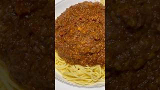 Bolognese🍝 bolognese pasta recipe food cooking meatsauce tastegood [upl. by Nevets223]