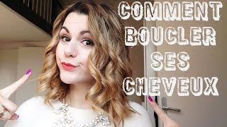 Tuto coiffure ♥ Comment boucler ses cheveux [upl. by Lepine]