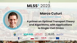 Marco Cuturi  A primer on Optimal Transport Theory and Algorithms  MLSS Kraków 2023 [upl. by Barrie561]