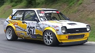 11000RPM Toyota Starlet On the Limit  4AGE Swapped Monster Onboard [upl. by Aissatsana]