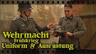 Wehrmacht Frühkrieg Uniform amp Ausrüstung  Erklärung für Reenactment  historische Darstellung [upl. by Enelrae]