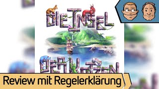 Die Insel der Katzen – Brettspiel – Review und Regelübersicht [upl. by Dumm240]