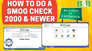 HOW TO Do a Smog Check 2000 amp Newer CA [upl. by Idoc592]