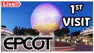 🔴 LIVE  En Vivo Pt 3  WDW Stream  EPCOT Rope Drop 1st Visit 101724 [upl. by Yaner]