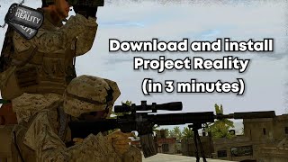 How to downloadinstall Project Reality  in 3 minutes [upl. by Edecrem]