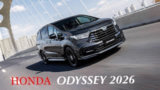 HONDA ODYSSEY Hybrid 2026  More humanized Configurations [upl. by Pegg510]