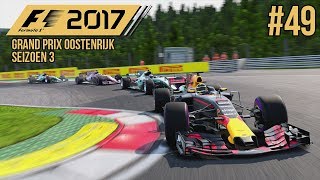 HAMILTONS GEKKE STRATEGIE WERKT  F1 2017 49 Seizoen 3 Oostenrijk [upl. by Summons]