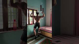 100 day’s challenge My result transformation home workout [upl. by Husain458]