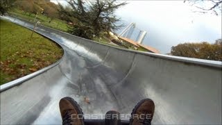 Bobsleigh onride HD POV Oakwood Theme Park Wales [upl. by Dyanne]