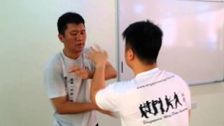 Singapore Wing Chun Academy  Gwor Sao or Chak Sao Practice [upl. by Nessa]