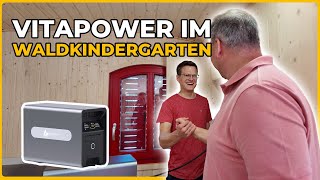 Ein Balkonkraftwerk für den Waldkindergarten Wurzelpurzel in Bad Nauheim [upl. by Flam115]