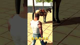 black 🖤 ghoda horse 🐴🐎indian bike driving 3d [upl. by Abigale]