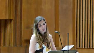 Soprano Monica SCHWARTZ performs quotOh had I Jubal’s lyrequot by GF Handel [upl. by Rolat]