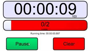 Online Stopwatch Loop Timer Demo [upl. by Retsbew179]