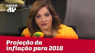 Projeção da inflação para 2018 se aproxima do centro da meta  Denise Campos de Toledo [upl. by Anelac]