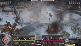 COH2 2v2 water SU amp The Owl UK vs Stephanie OH amp Justin xv OK [upl. by Sahc]