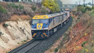 14000HP 1800M amp Lots of Horn up Stawell bank Australia [upl. by Barbarese]