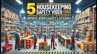 quot5S Housekeeping Safety Video  Improve Workplace Safety amp Efficiencyquot [upl. by Ivets]