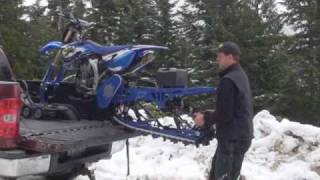 Timbersled Snowbike kit MountainHorse [upl. by Thanos112]