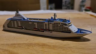 Seven Seas Voyager  Unboxing Cruiseship Modell [upl. by Norod]