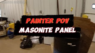 PAINTER POV  Making Masonite Panels [upl. by Zebulon151]