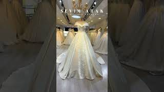 ✨ Sevim Atak 2025 El İşi Dantel Güzelliğiyle Büyüleyen Gelinlikler 👰‍♀️✨ bridal gelin wedding [upl. by Ynatsed]