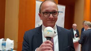 Interview mit VDMAVizepräsident Alexander Jakschik auf dem Transformationskongress in Berlin [upl. by Noved130]