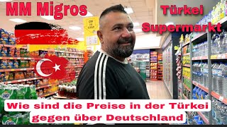 Lebensmittel Preise vergleichen Türkei gegen DeutschlandMM Migros Ist das Leben hier günstig [upl. by Arenat]