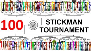 100 STICKMAN TOURNAMENT [upl. by Amirak]