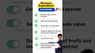 Revenue Expenditure vs Capital Expenditure shorts accounting finance mbafinance [upl. by Andrews]