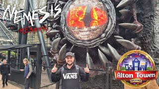 Nemesis Reborn amp Alton Towers Opening 2024 [upl. by Aker]