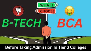 Btech या Bca क्या बेहतर  btech or bca which is better  btech or bca me kya antar hai [upl. by Enoek]